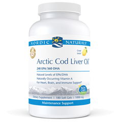 Arctic Cod Liver Oil 180 Softgels