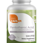 Pantothenic Acid 120 Capsules