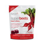 SuperBeets Heart Chews Pomegranate Berry 60 Chews