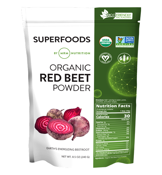 Organic Red Beet Powder 24 Servings