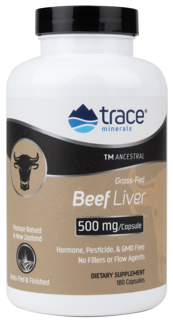 Beef Liver 500 mg 180 Capsules