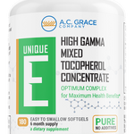 UNIQUE E High Gamma Mixed Tocopherol 180 Softgels