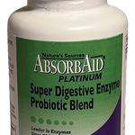 AbsorbAid Platinum Super Digestive Enzyme Probiotic Blend 60 Capsules