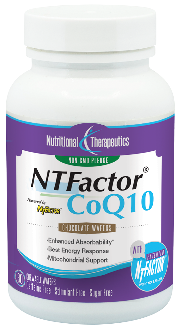 NTFactor® with CoQ10 Chewable Wafer Chocolate 30 Wafers