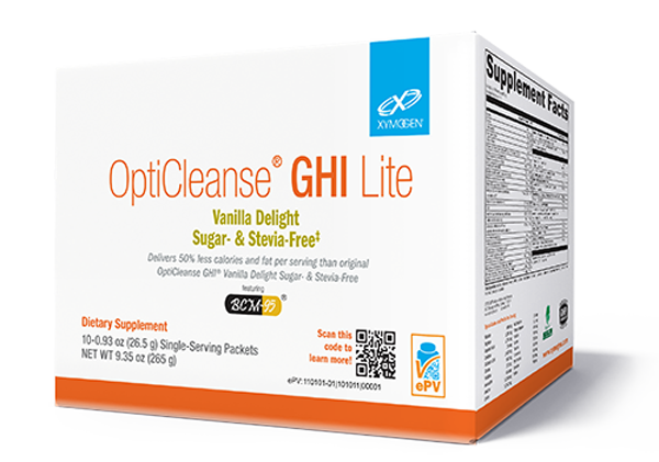 OptiCleanse® GHI Lite Vanilla Delight Sugar- & Stevia-Free 10 Servings