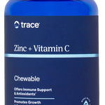 Zinc + Vitamin C Chewable Raspberry Flavor 60 Chewable Wafers