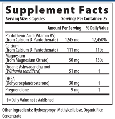 Adrenal Px DHEA 75 Capsules