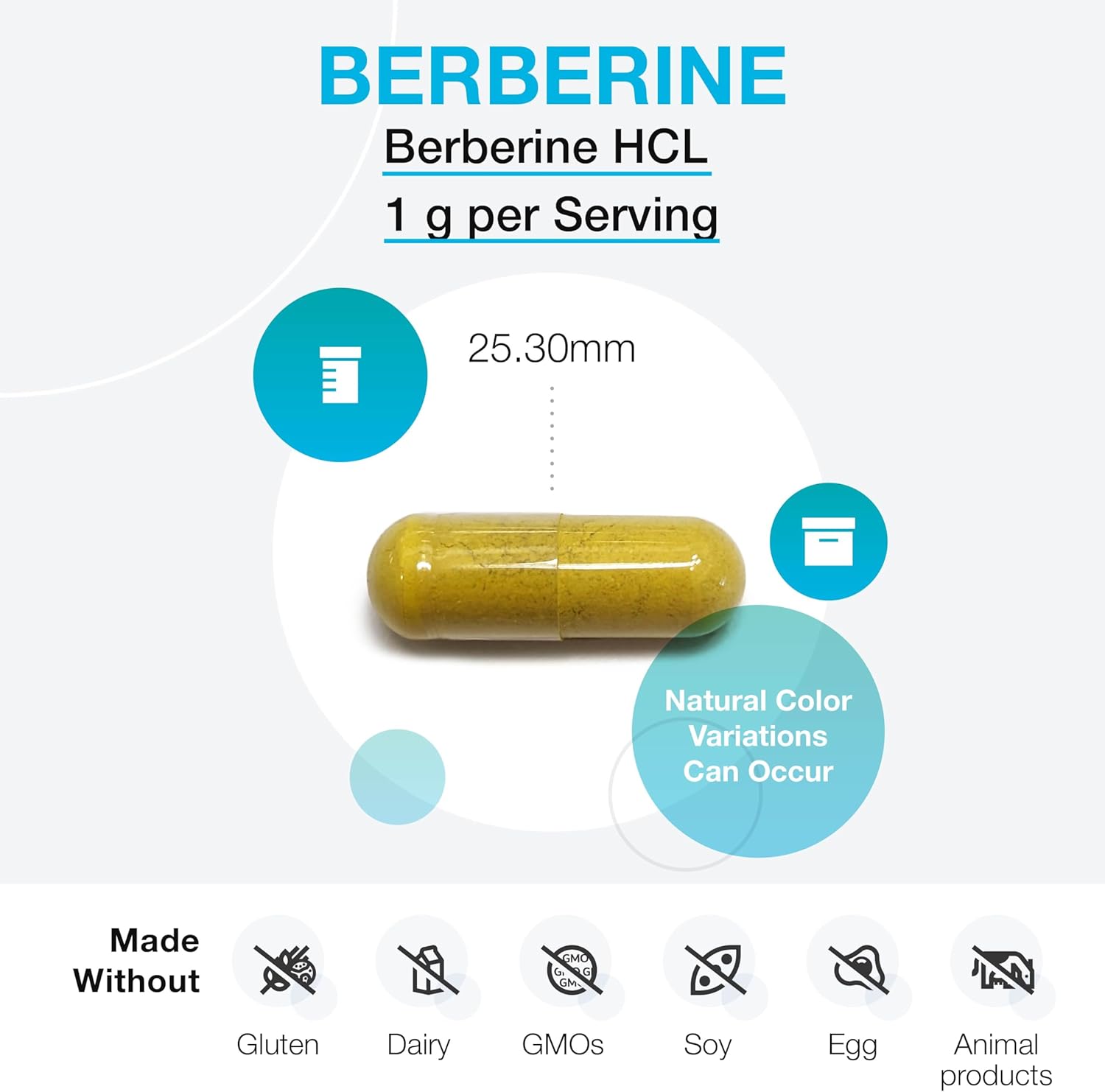 Berberine 120 Capsules