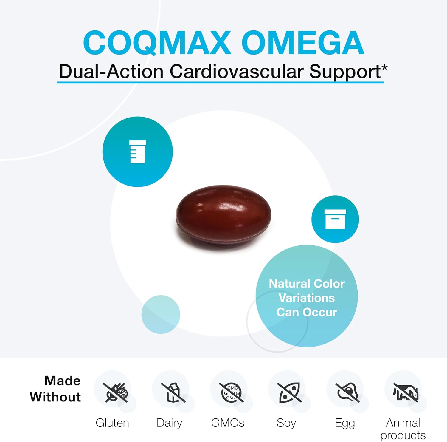 CoQmax™ Omega 50 mg 30 Softgels