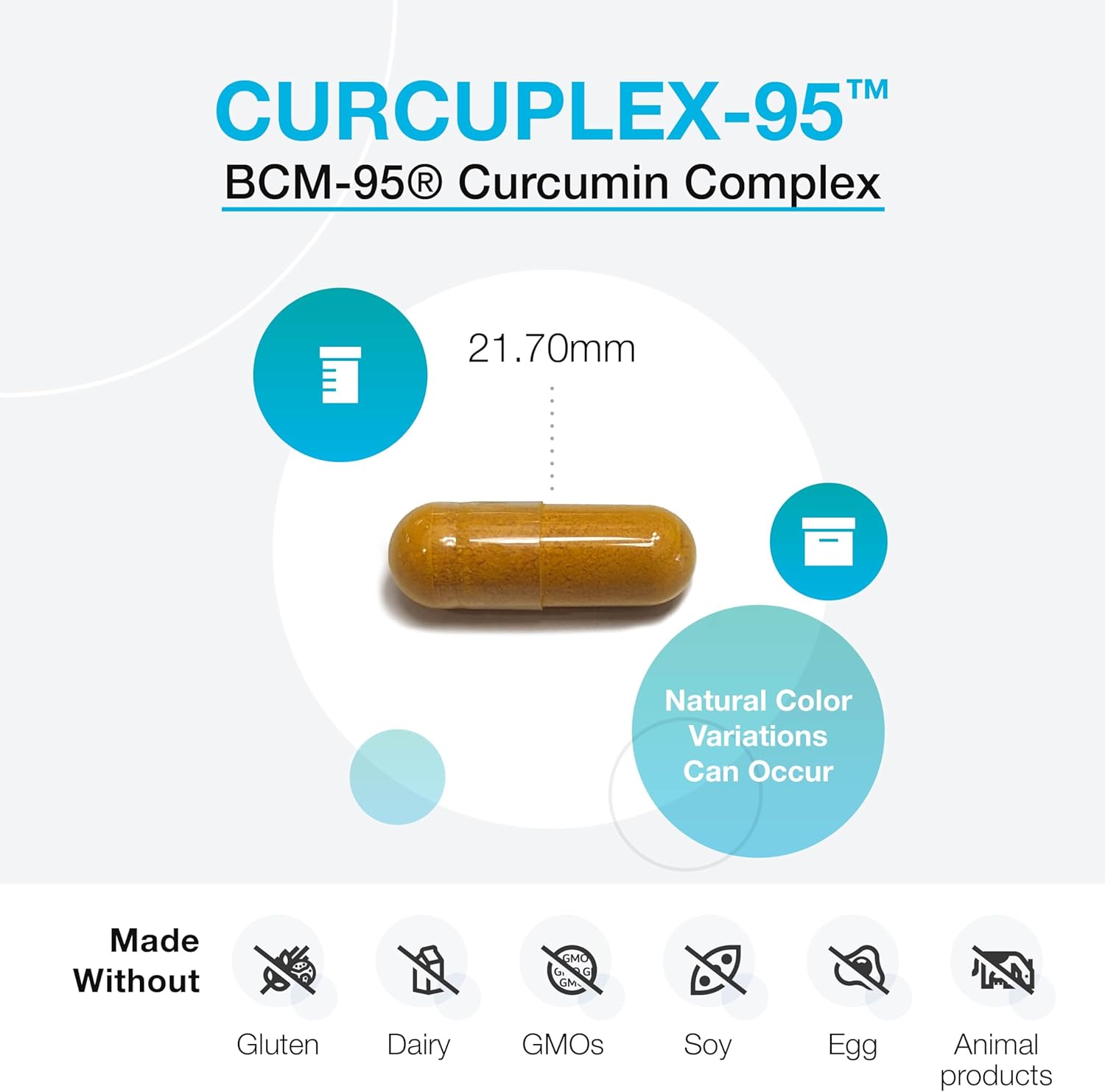 CurcuPlex-95™ 120 Capsules