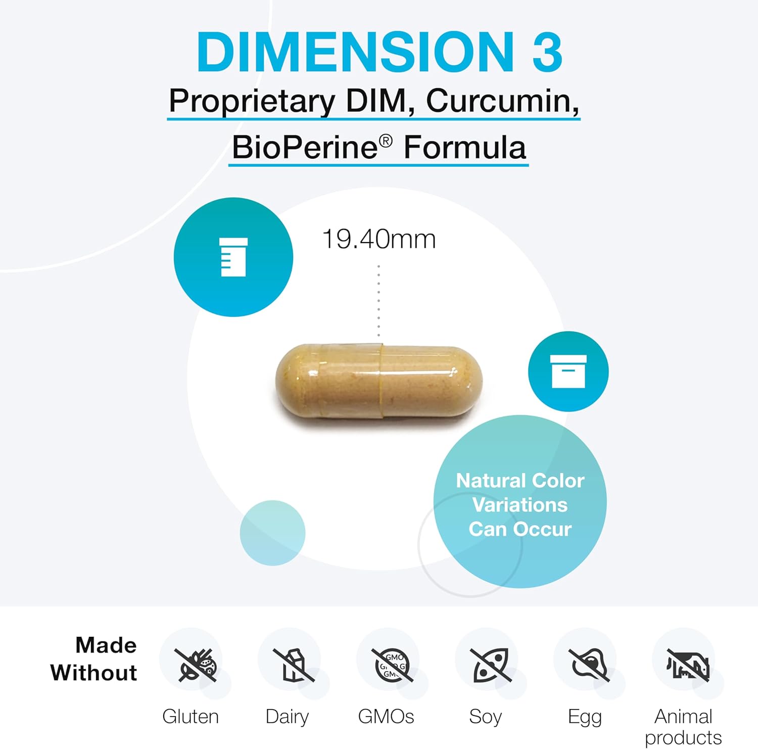 DIMension 3® 120 Capsules