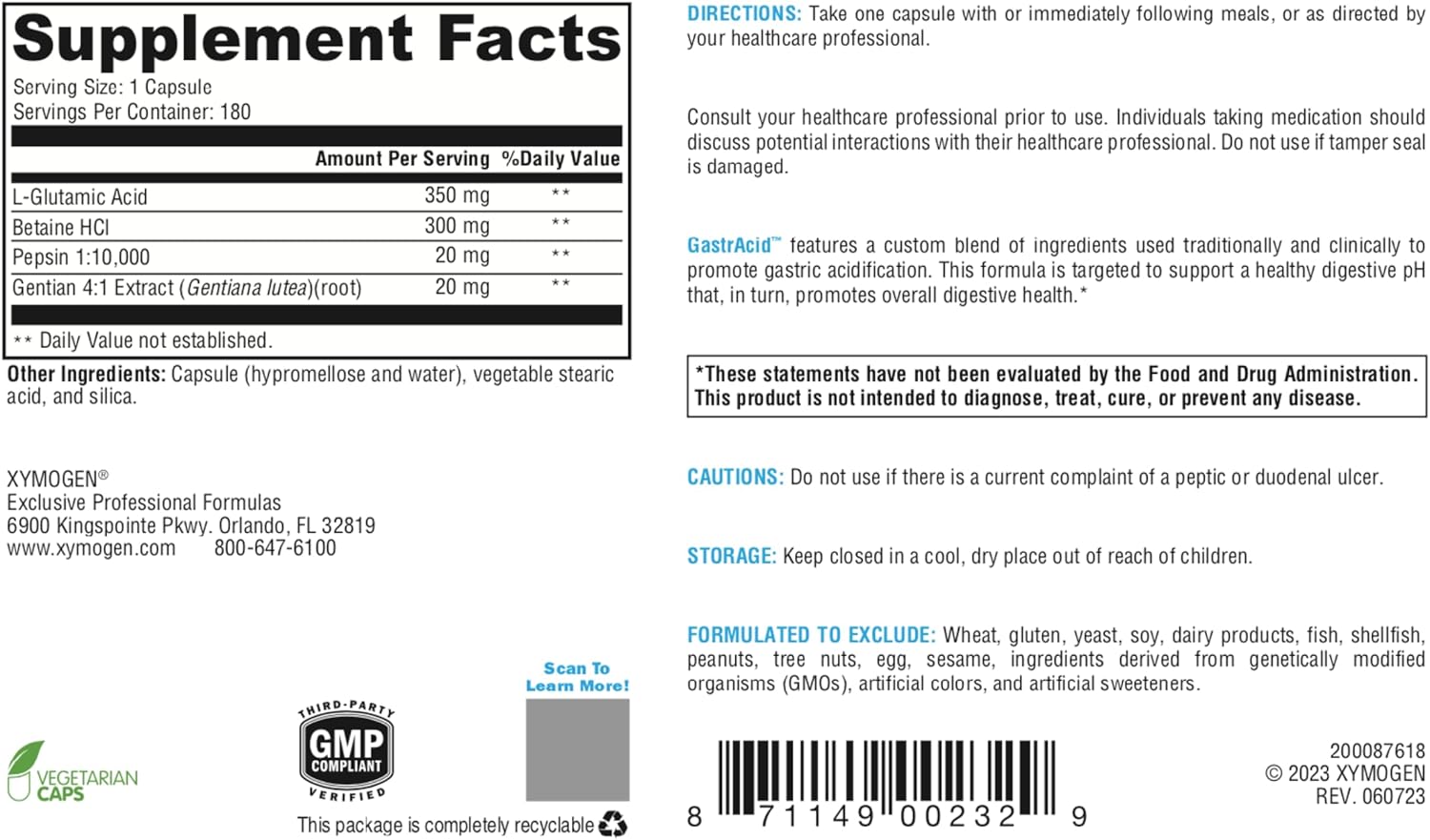 GastrAcid™ 180 Capsules