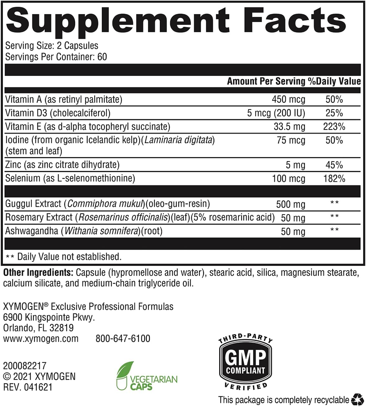 MedCaps T3™ 120 Capsules