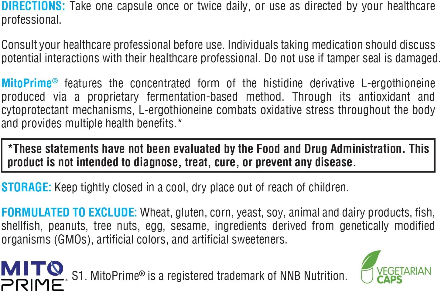 MitoPrime® 30 Capsules