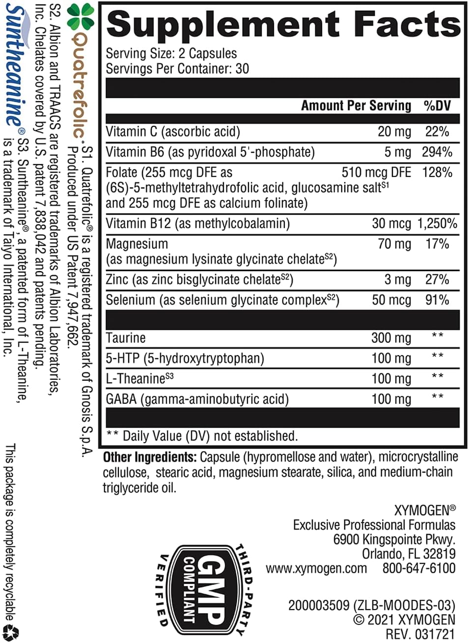 Mood Food™ ES 120 Capsules